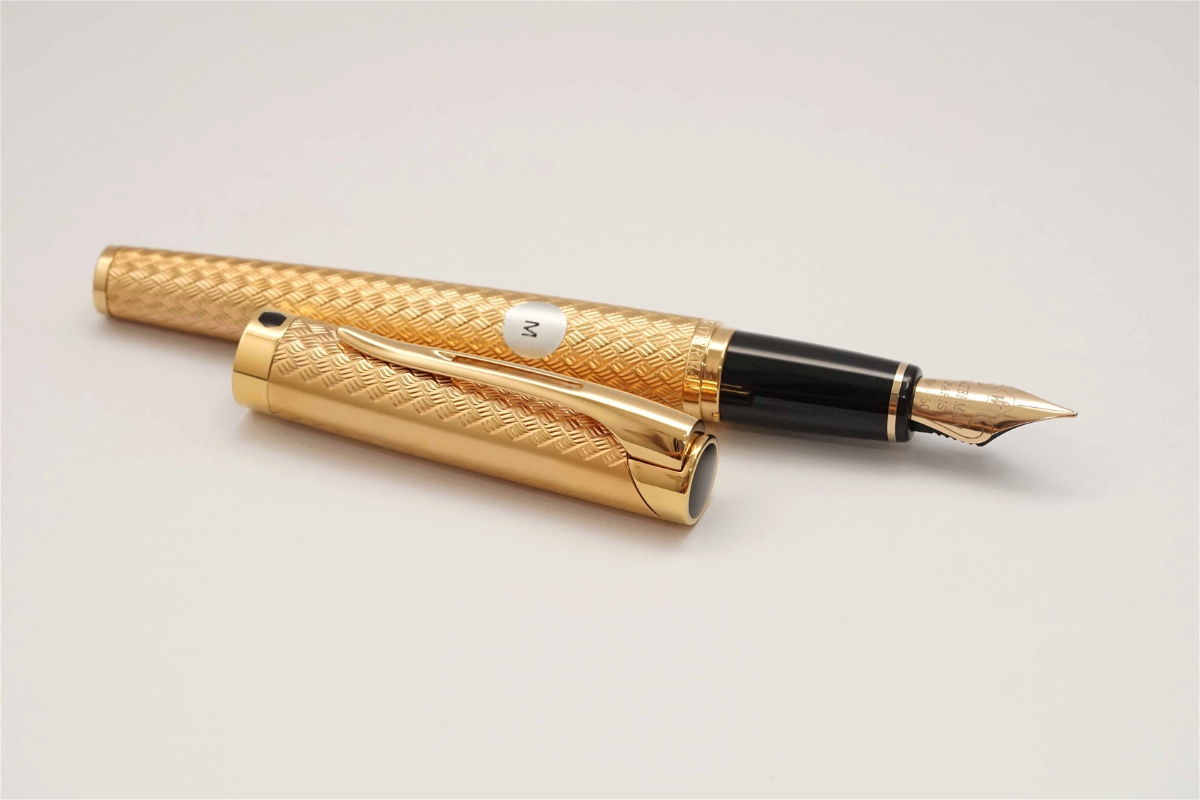 Bút máy Waterman L'Etalon Gold Plated 18K M