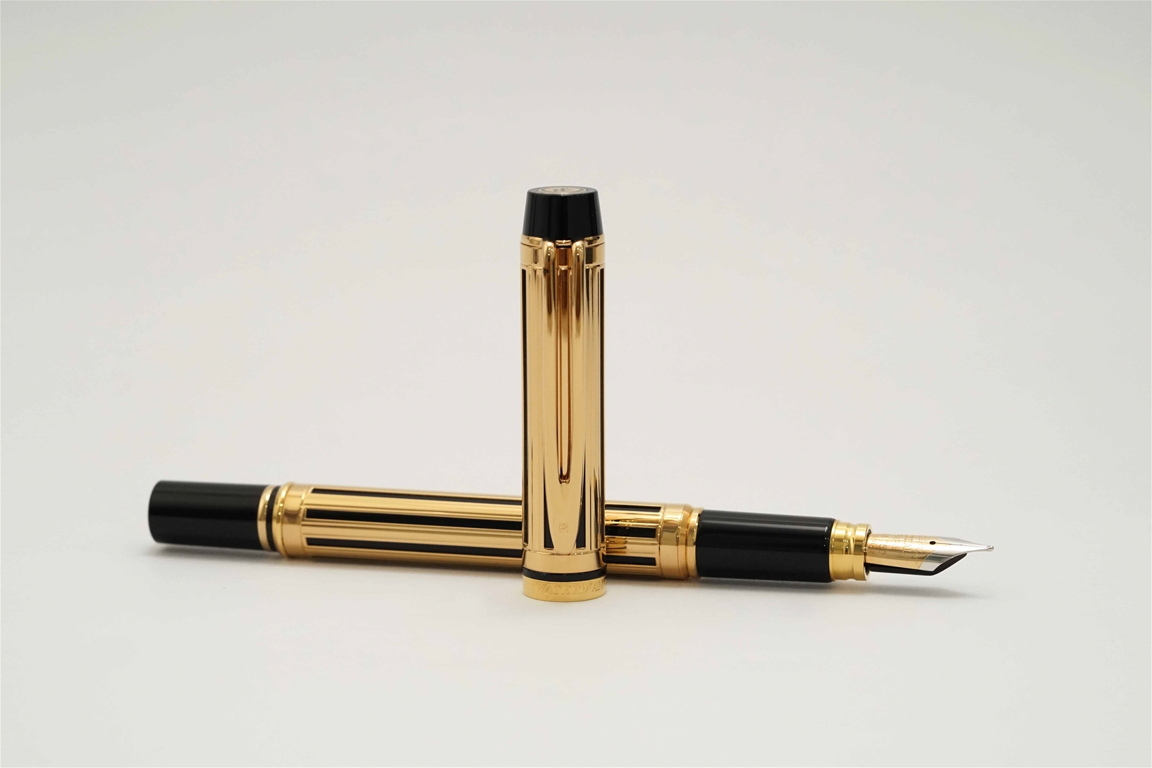 Bút máy Waterman Leman 200 Gold Night & Day 18K M