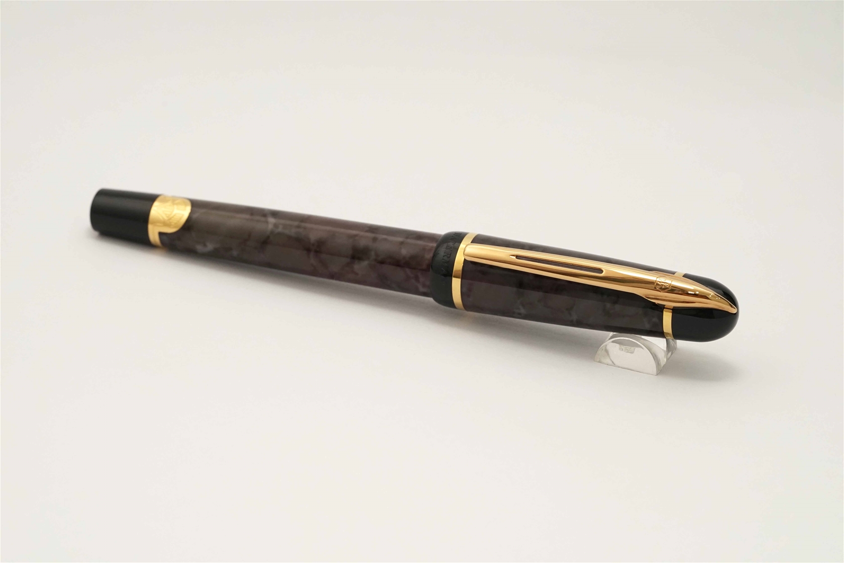 Bút máy Waterman Phileas Green Marble Steel M