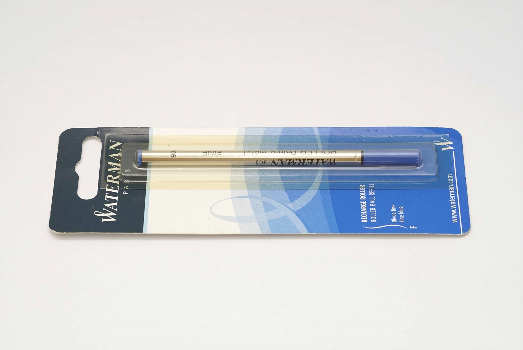 Ruột bút bi nước Waterman Roller Ball Refill Blue F