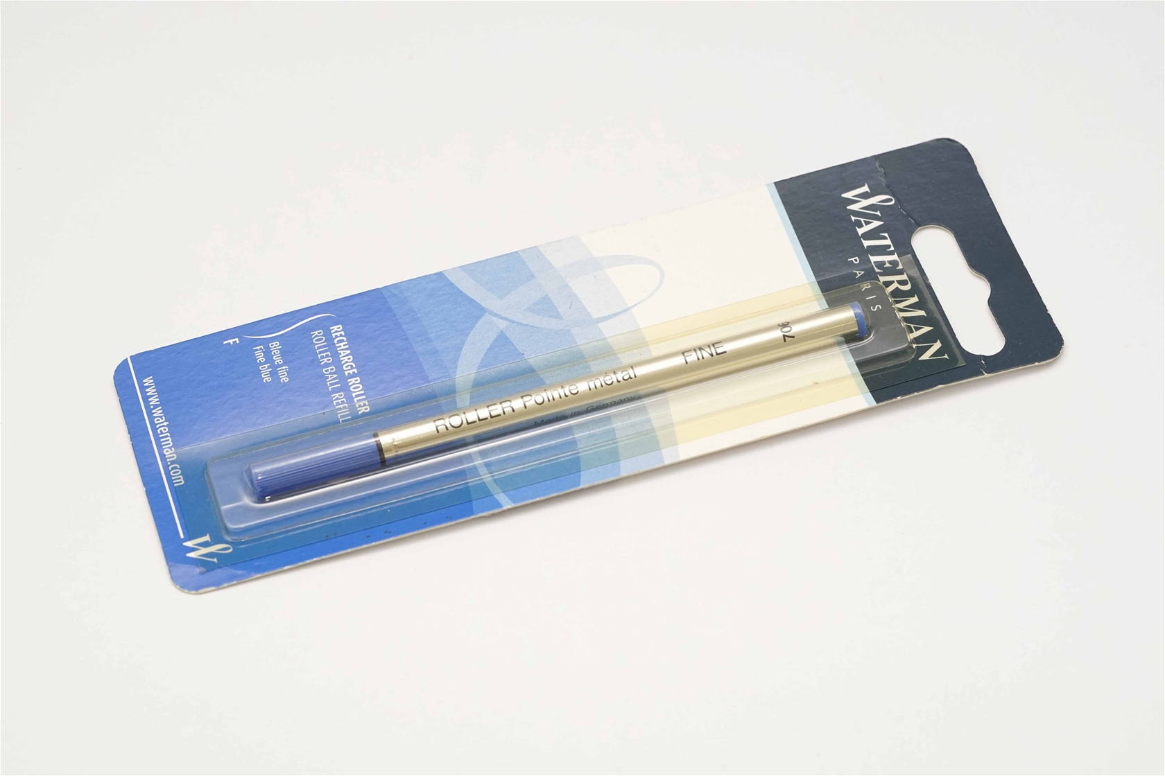 Ruột bút bi nước Waterman Roller Ball Refill Blue F