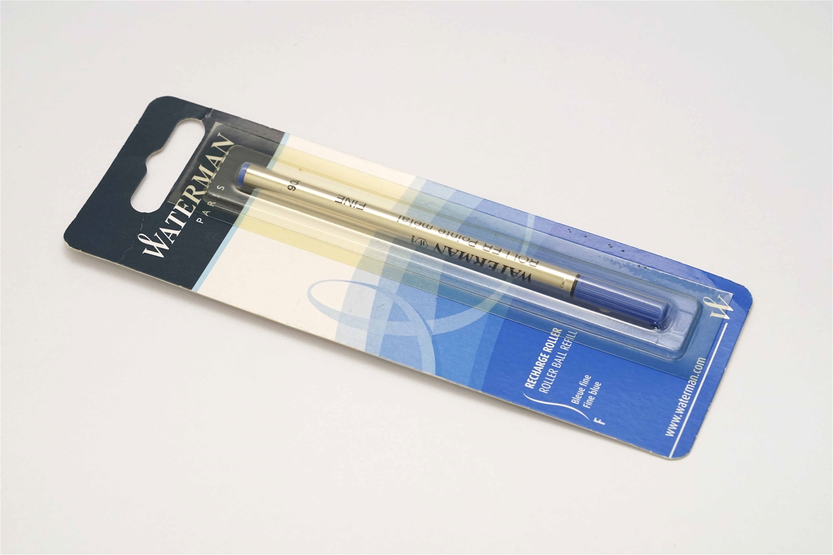 Ruột bút bi nước Waterman Roller Ball Refill Blue F