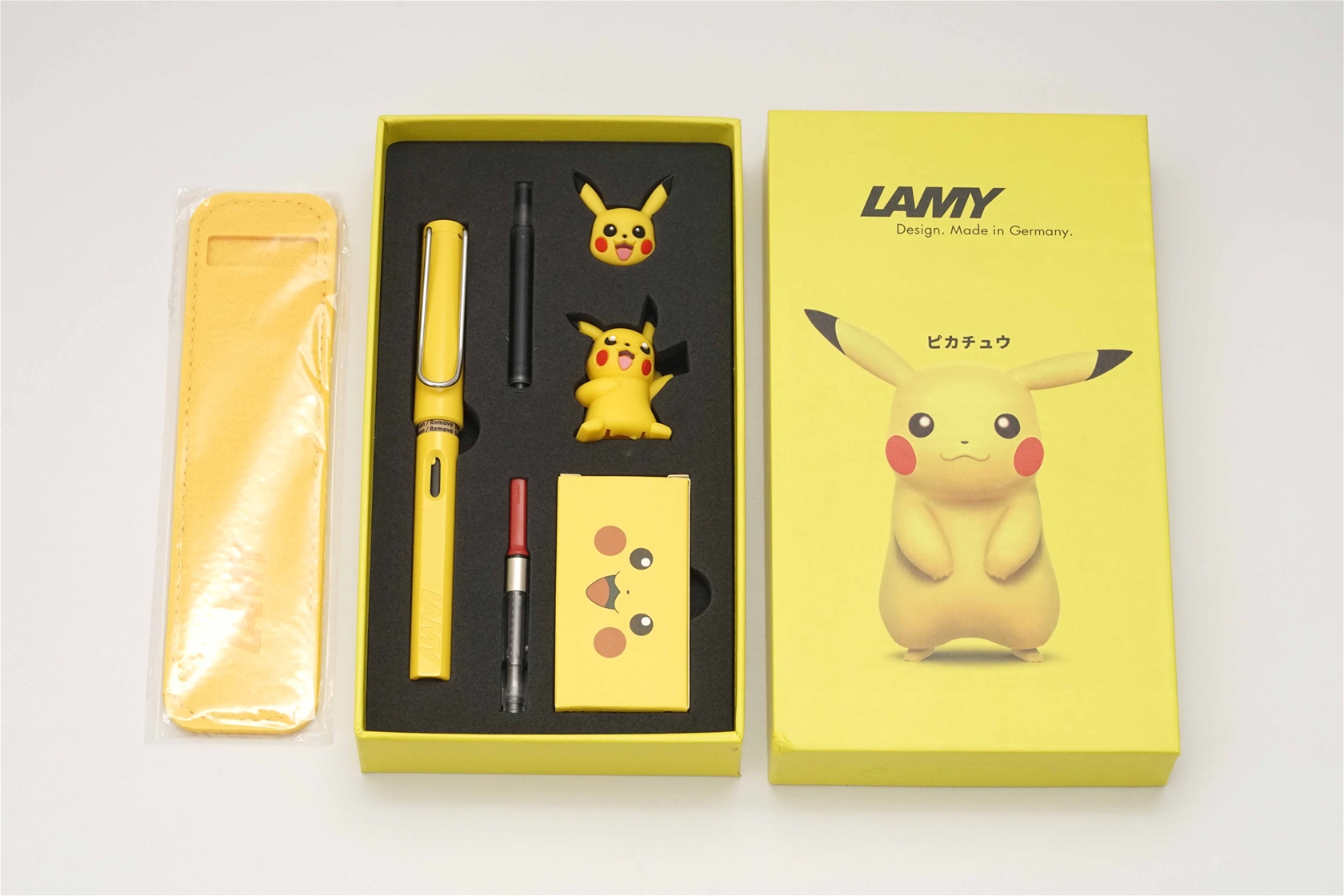 Set bút máy Lamy Safari Pokemon Pikachu Special Edition Steel F 