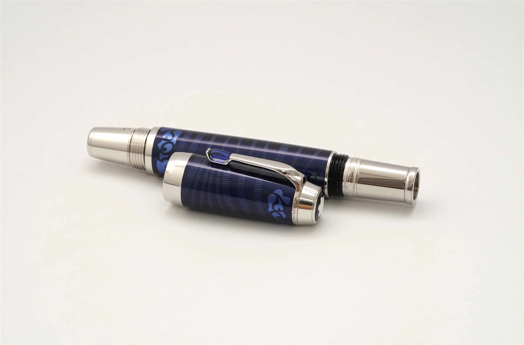 Bút máy Montblanc Boheme Paso Doble Bleu 18K M 