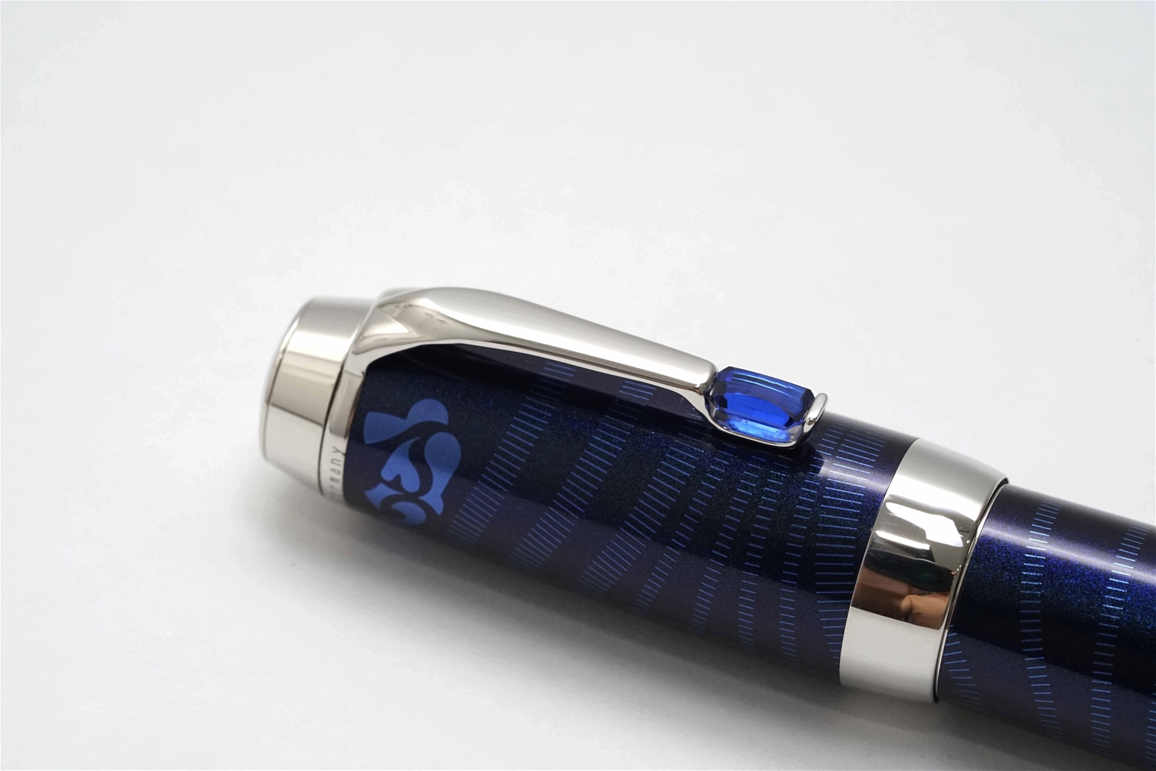 Bút máy Montblanc Boheme Paso Doble Bleu 18K M 