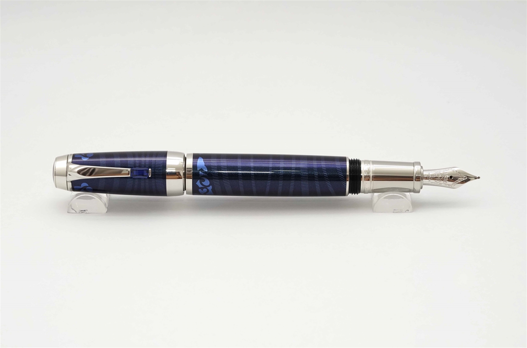 Bút máy Montblanc Boheme Paso Doble Bleu 18K M 