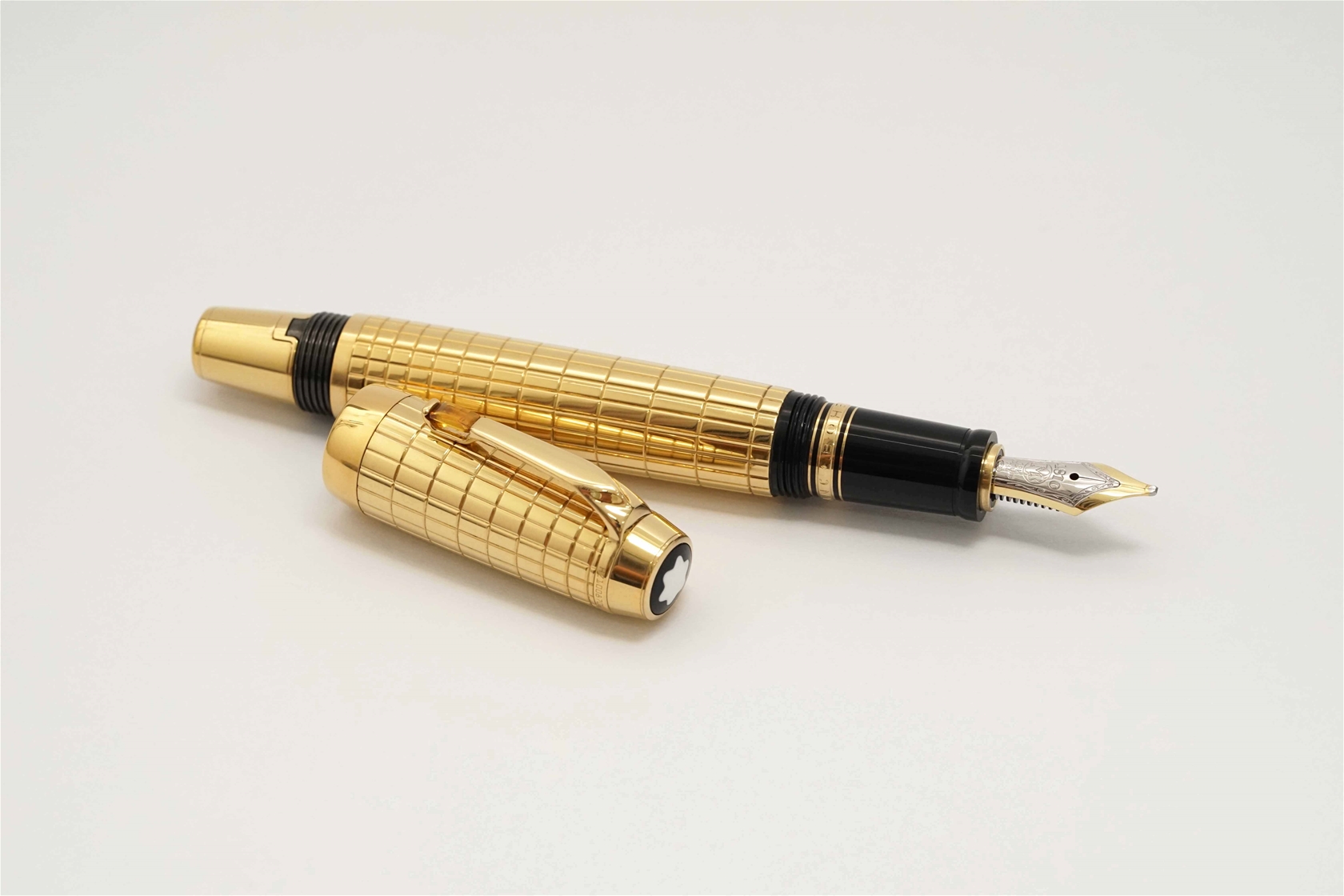 Bút máy Montblanc Boheme Solitaire Gold Plated Citrine Line 18K B 