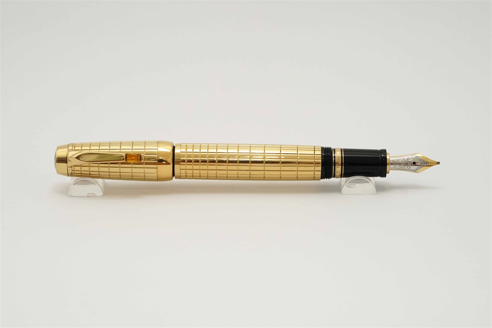 Bút máy Montblanc Boheme Solitaire Gold Plated Citrine Line 18K B 