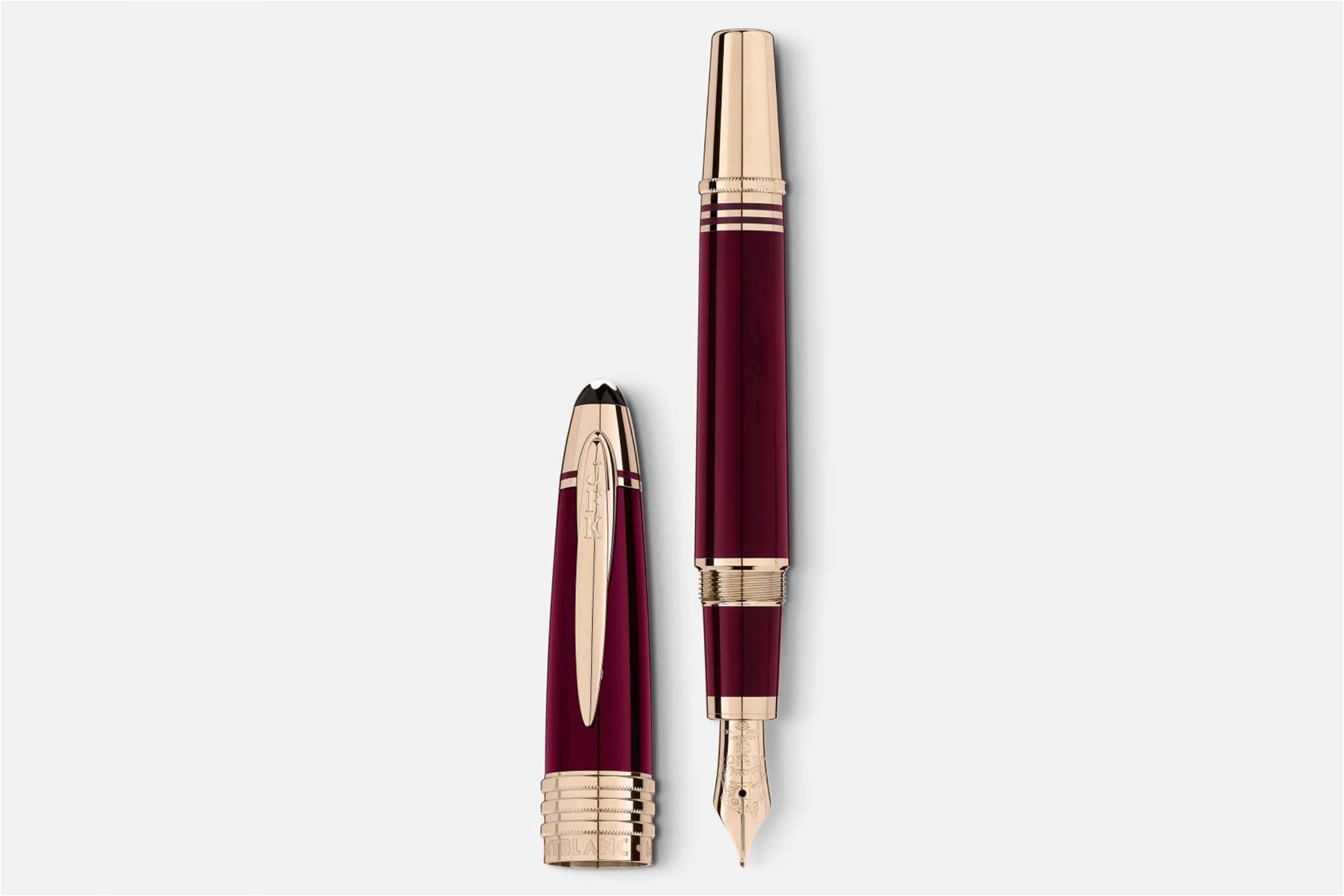 Bút máy Montblanc John F. Kennedy Special Edition Burgundy 18K F 