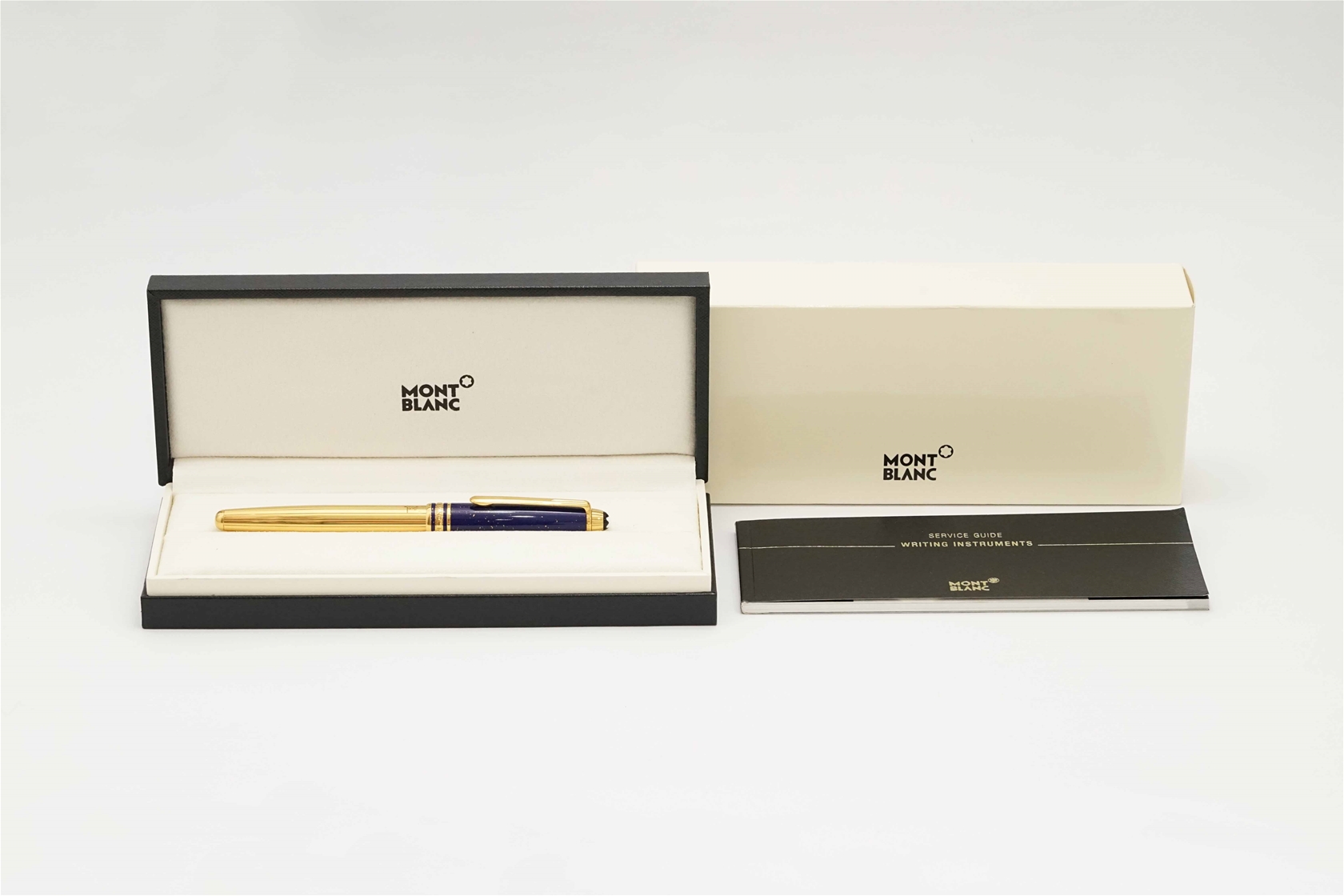 Bút máy Montblanc Meistersrtuck 144 Ramses II Vermeil & Lapis Lazuli 18K F