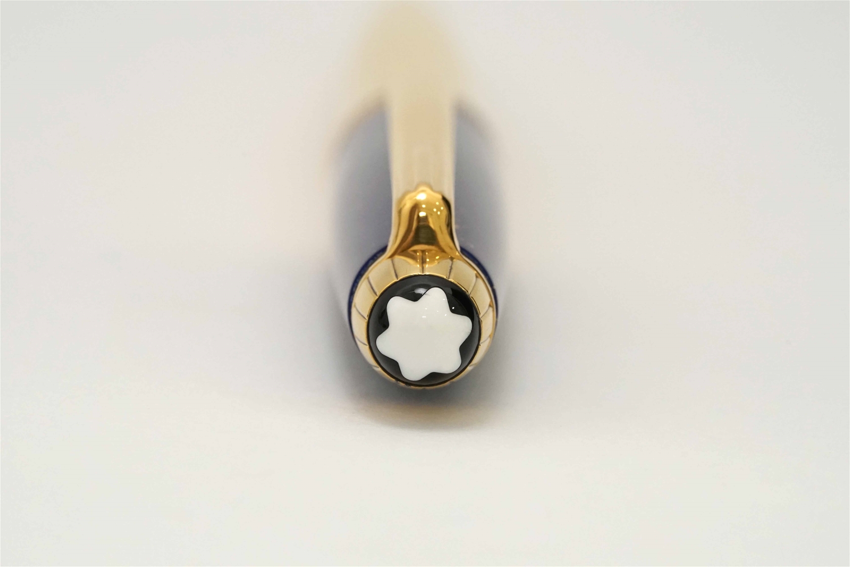 Bút máy Montblanc Meistersrtuck 144 Ramses II Vermeil & Lapis Lazuli 18K F