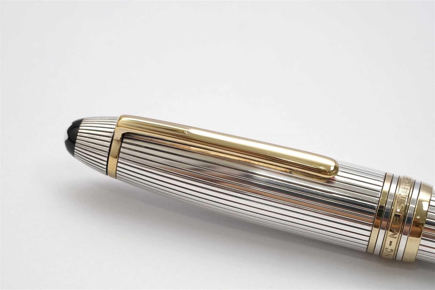 Bút máy Montblanc Meisterstuck 146 Legrand Solitaire 925 Sterling Silver 18K F