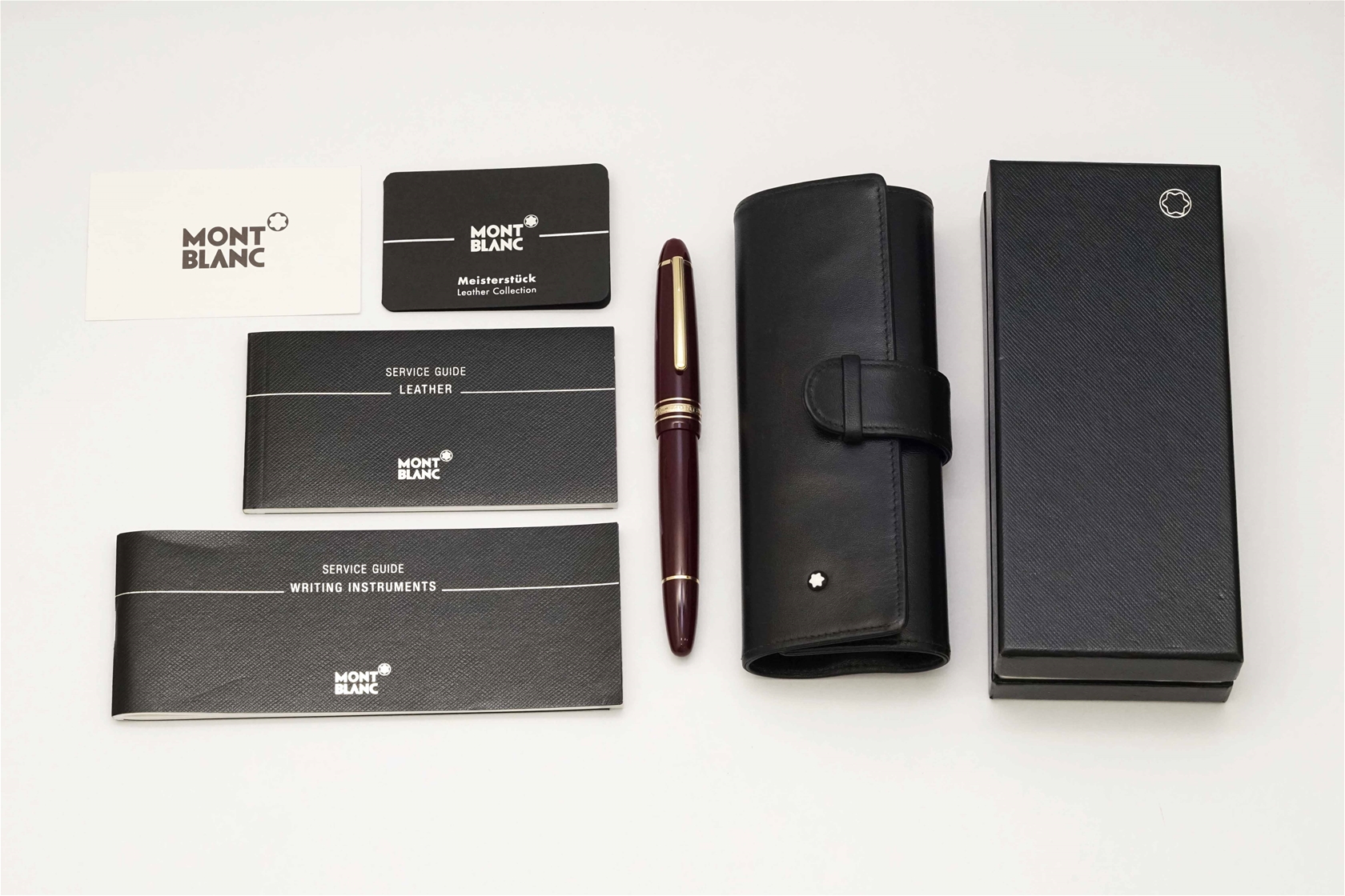 Bút máy Montblanc Meisterstuck Le Grand 147 Traveller Bordeaux 14K F 