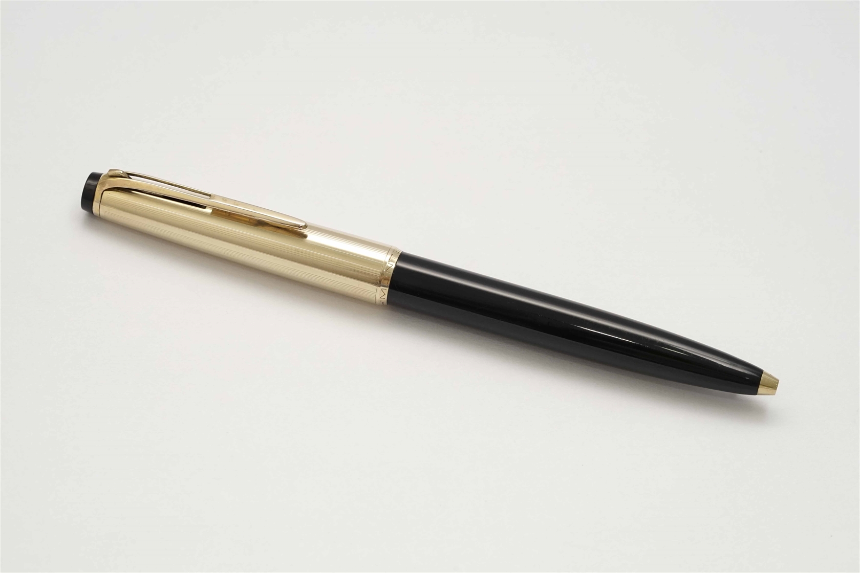 Bút bi Montblanc No 78 Clip Lever Rolled Gold Cap Ballpoint Pen