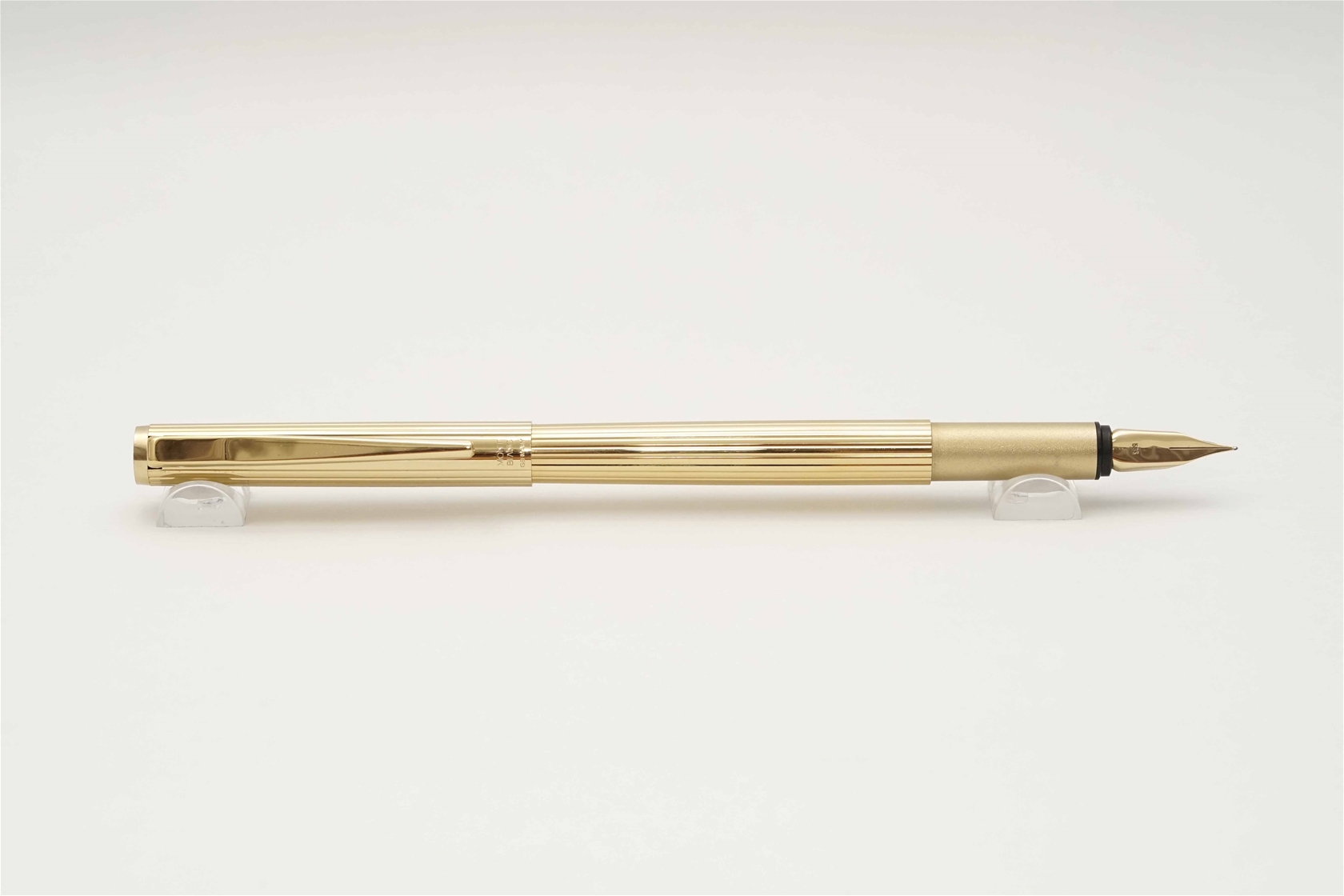 Bút máy Montblanc Noblesse Slimline Gold Plated 14K F