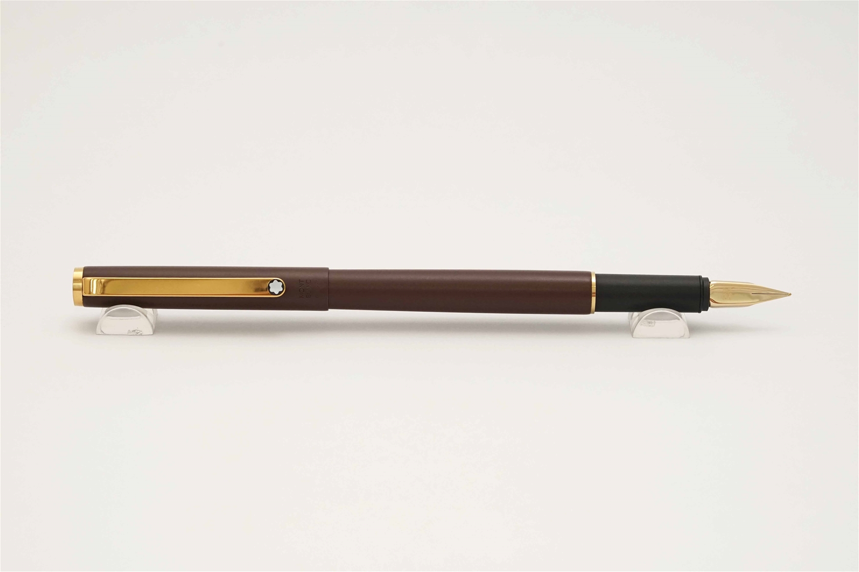 Bút máy Montblanc Noblesse Slimline Matte Brown Steel F