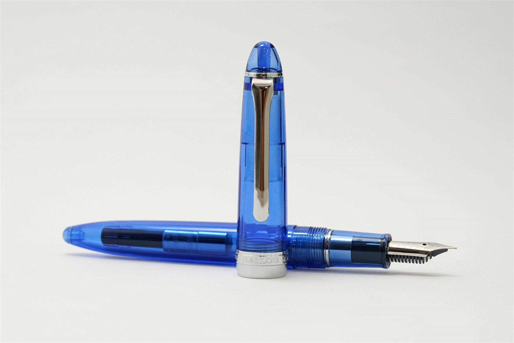 Bút máy Sailor Procolor 500 Blue Demonstrator Steel F