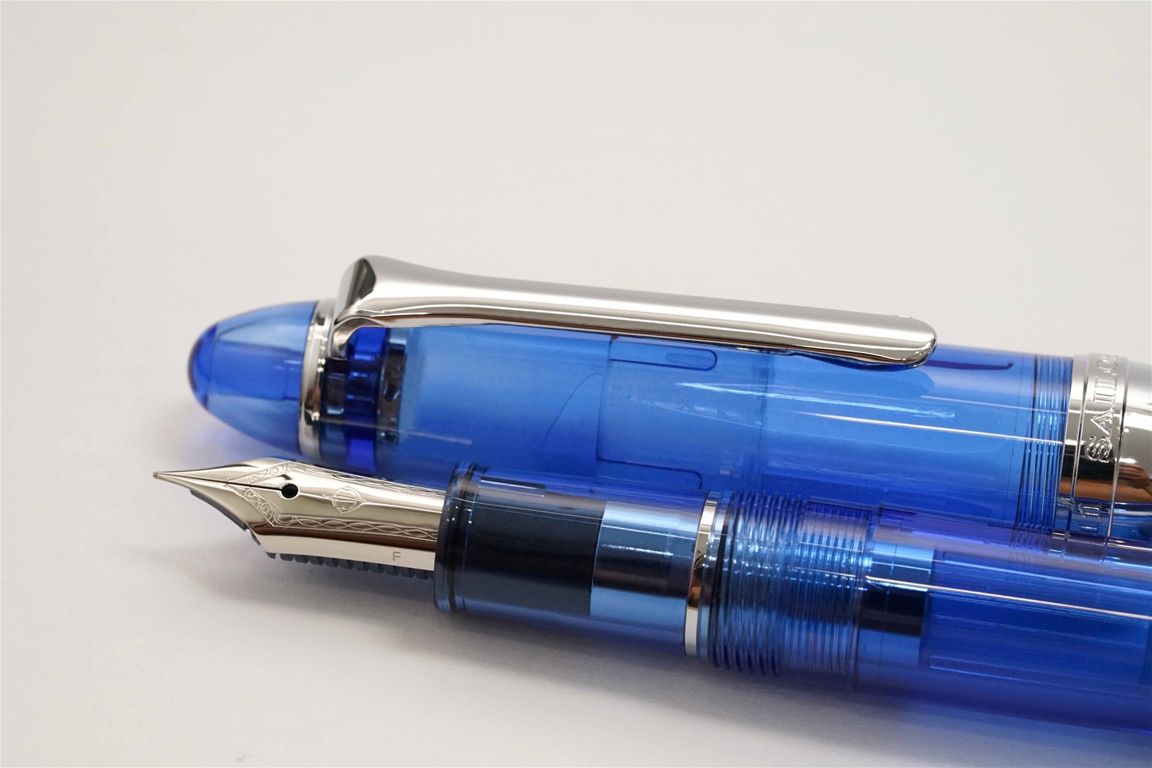 Bút máy Sailor Procolor 500 Blue Demonstrator Steel F