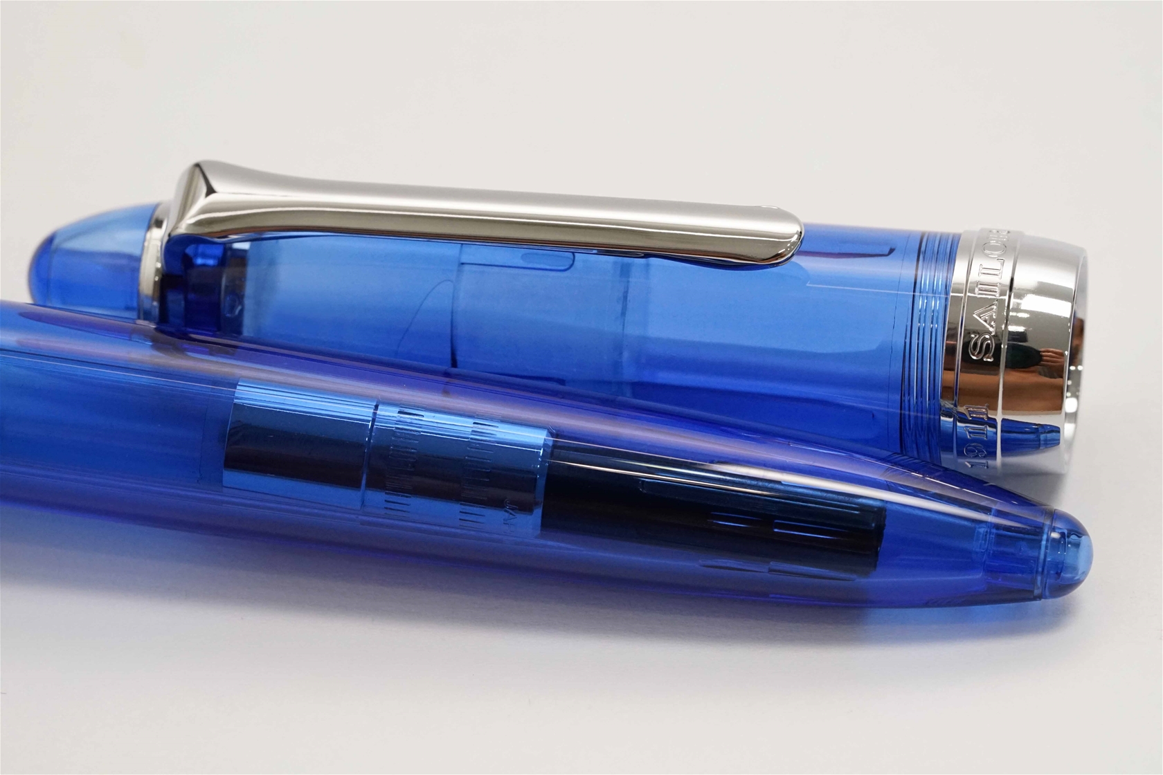 Bút máy Sailor Procolor 500 Blue Demonstrator Steel F