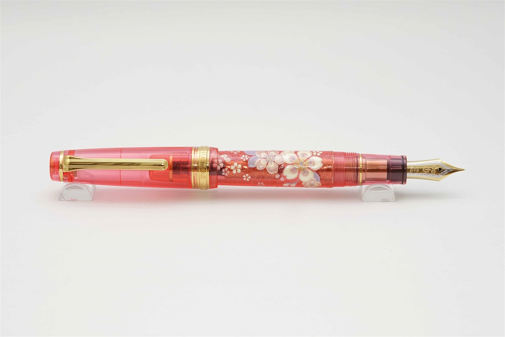 Bút máy Sailor Professional Gear Maki-e Sakura Lacquer Glossy Limited Edition 21K H-M