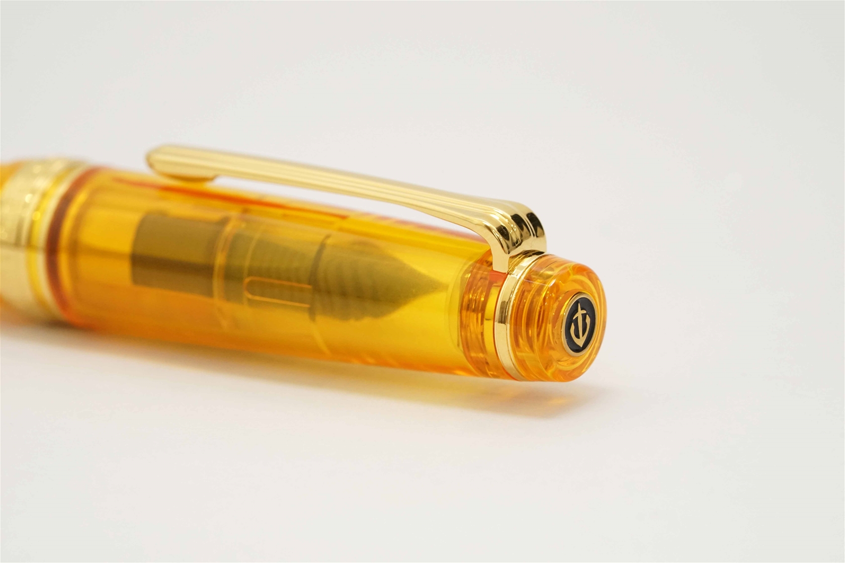 Bút máy Sailor x Wancher Pro Gear Slim Transparent Amber 14K MF