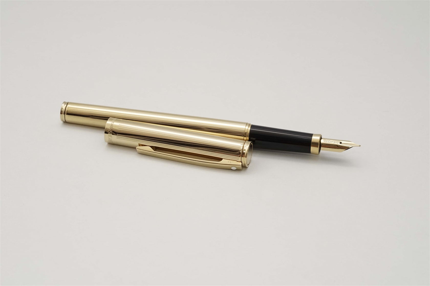 Bút máy Sheaffer Fashion 270 23K Gold Plated Steel F