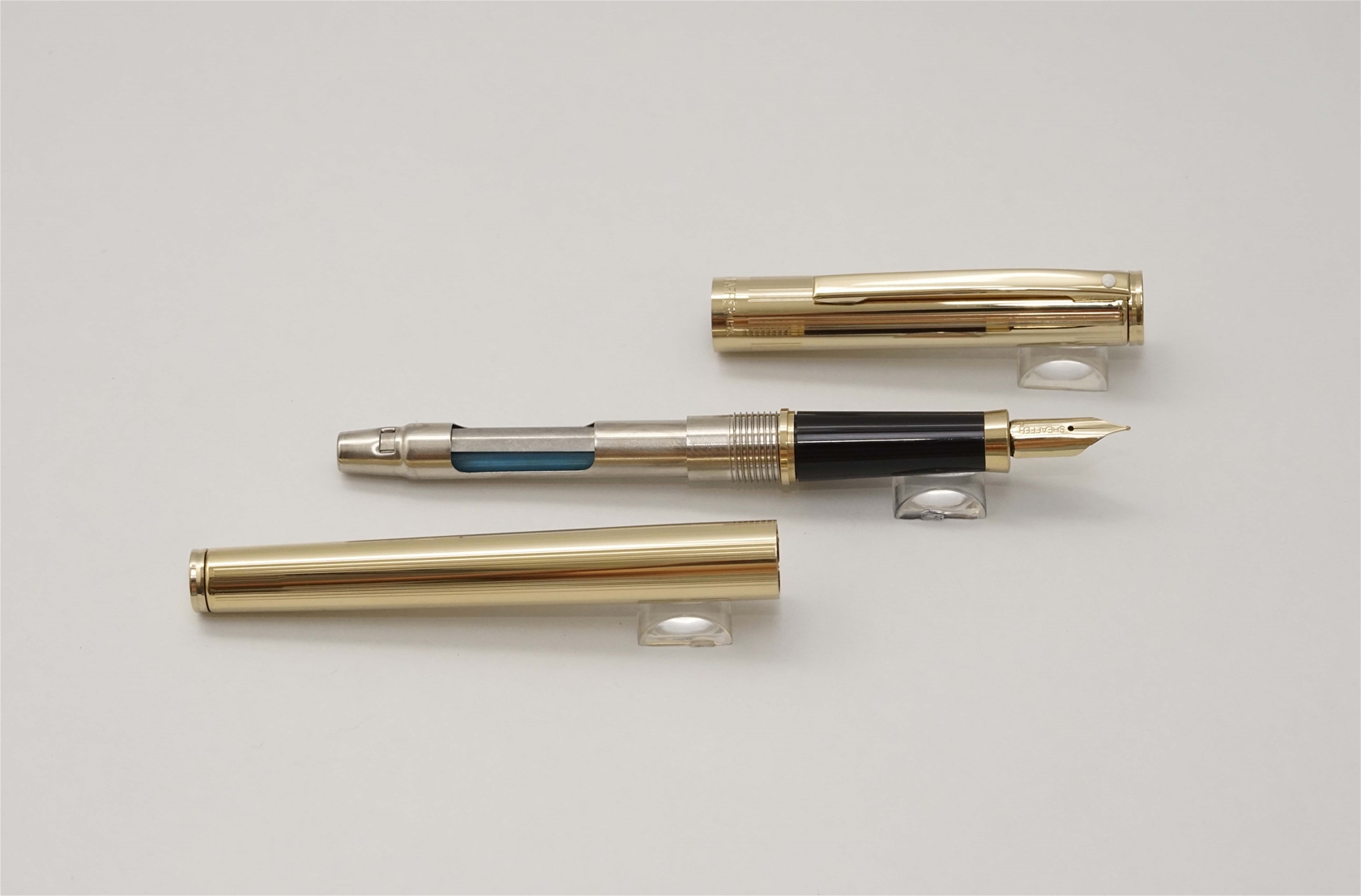 Bút máy Sheaffer Fashion 270 23K Gold Plated Steel F