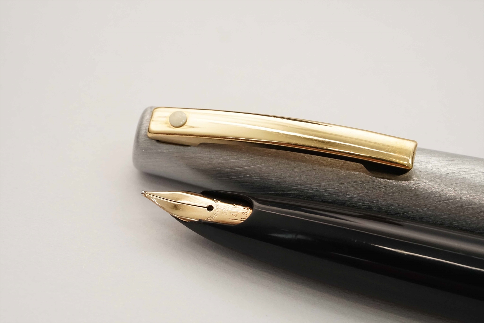 Bút máy Sheaffer Lady 620XG Brushed Chrome 14K F