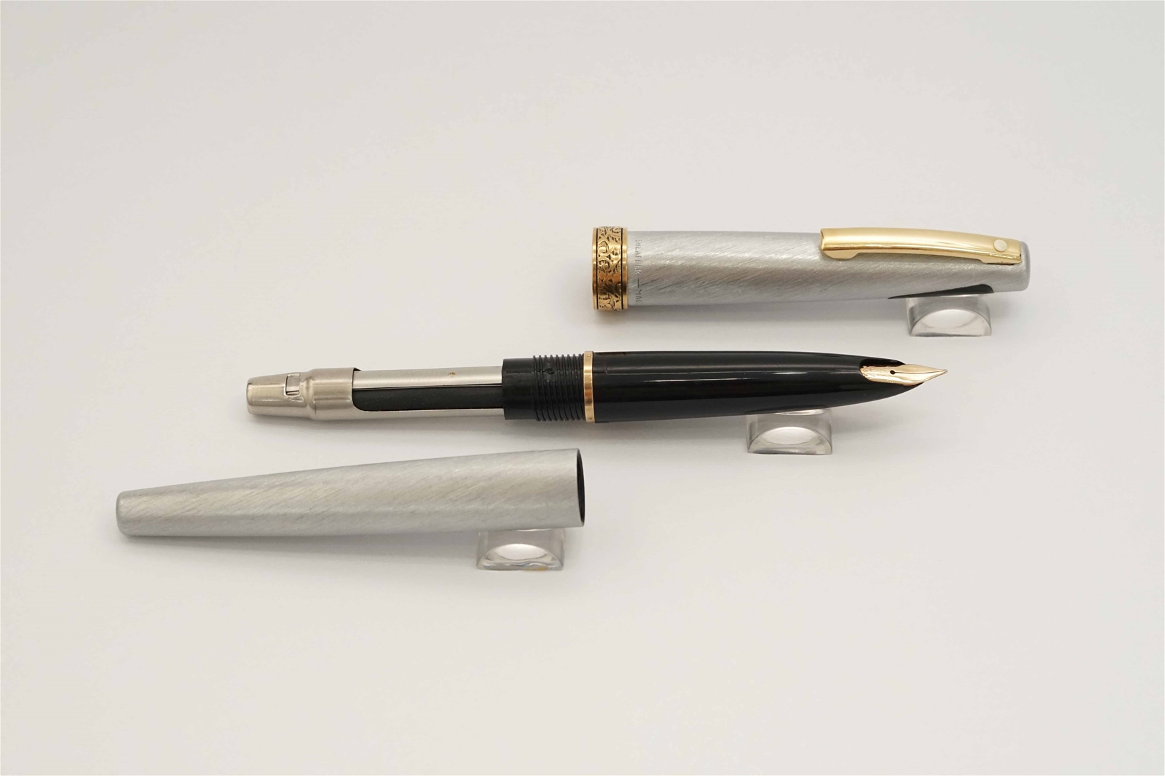Bút máy Sheaffer Lady 620XG Brushed Chrome 14K F