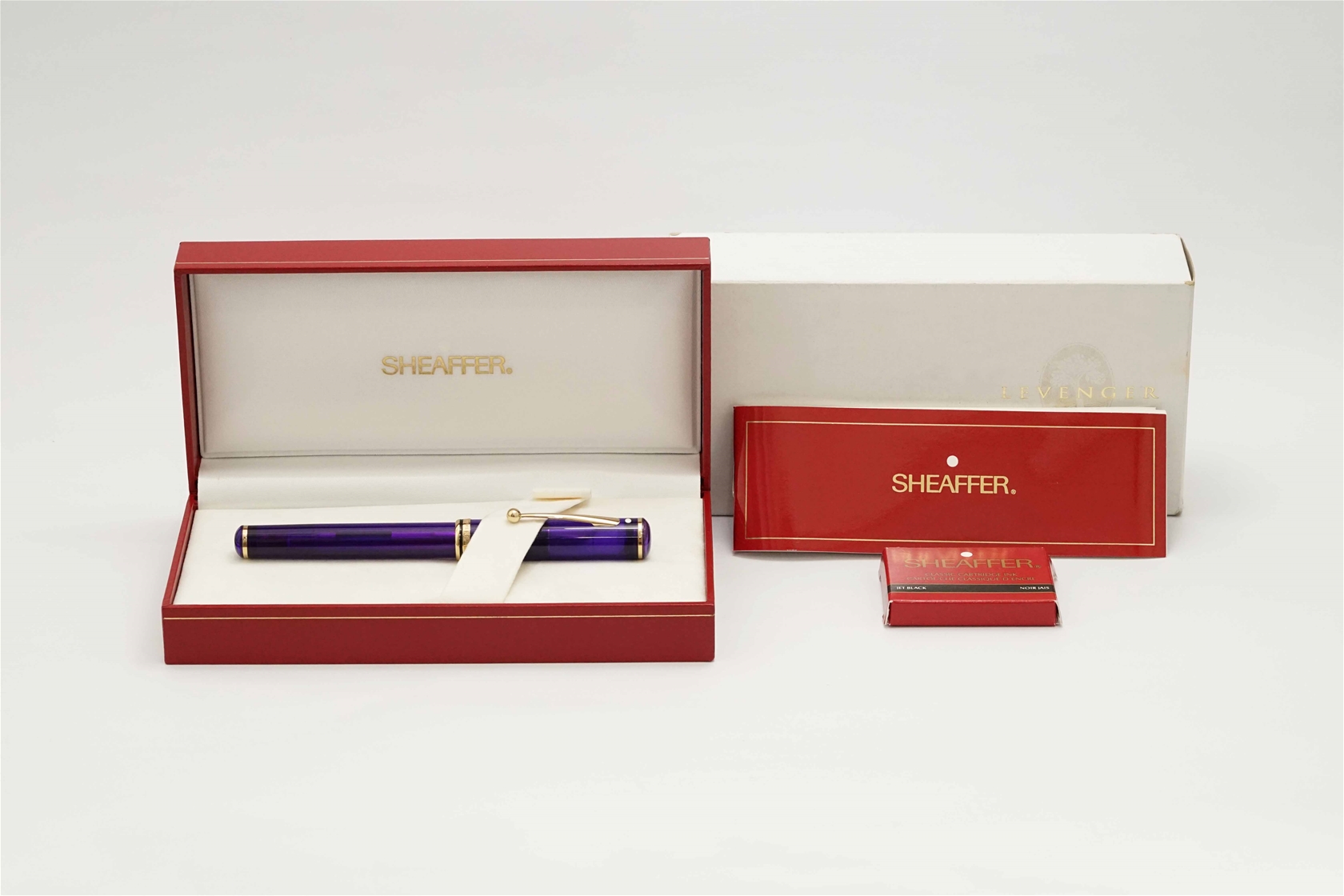 Bút máy Sheaffer Levenger Connaisseur Mediterranean Blue 14K F