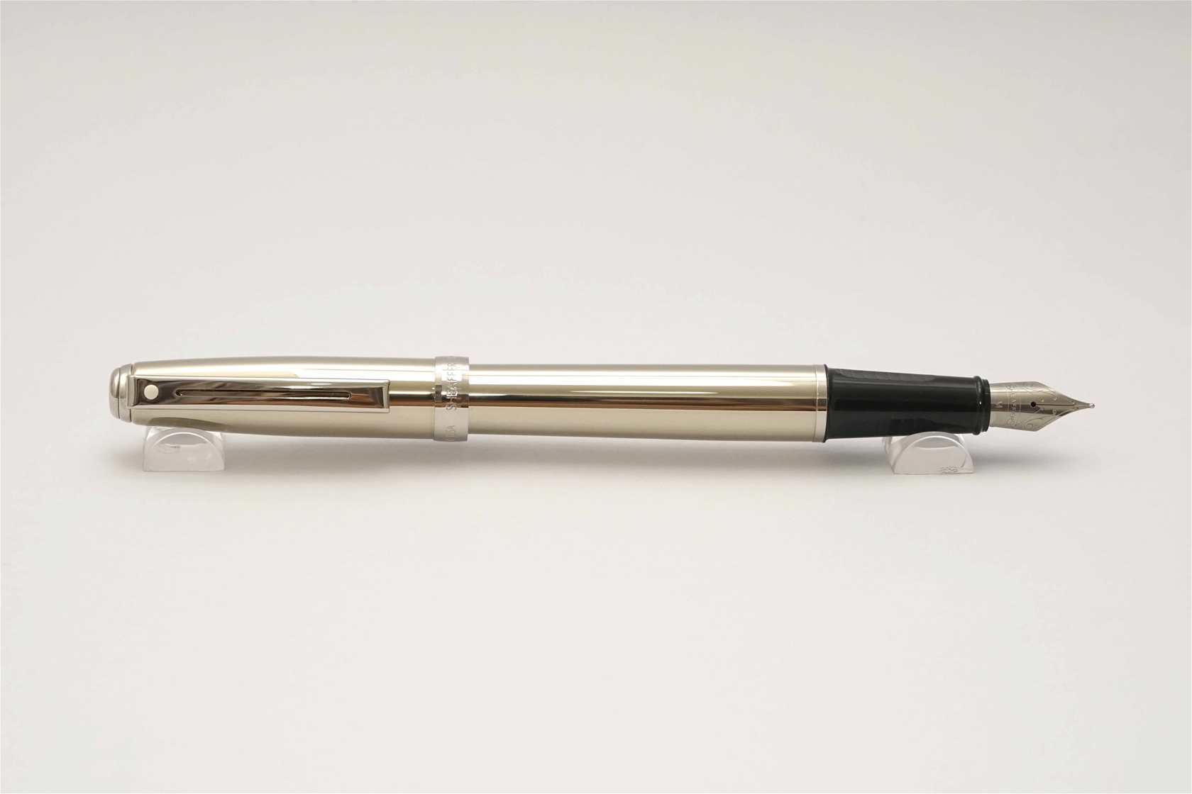 Bút máy Sheaffer Prelude Rose Gold Shimmer Nickle Plate Trim Steel M