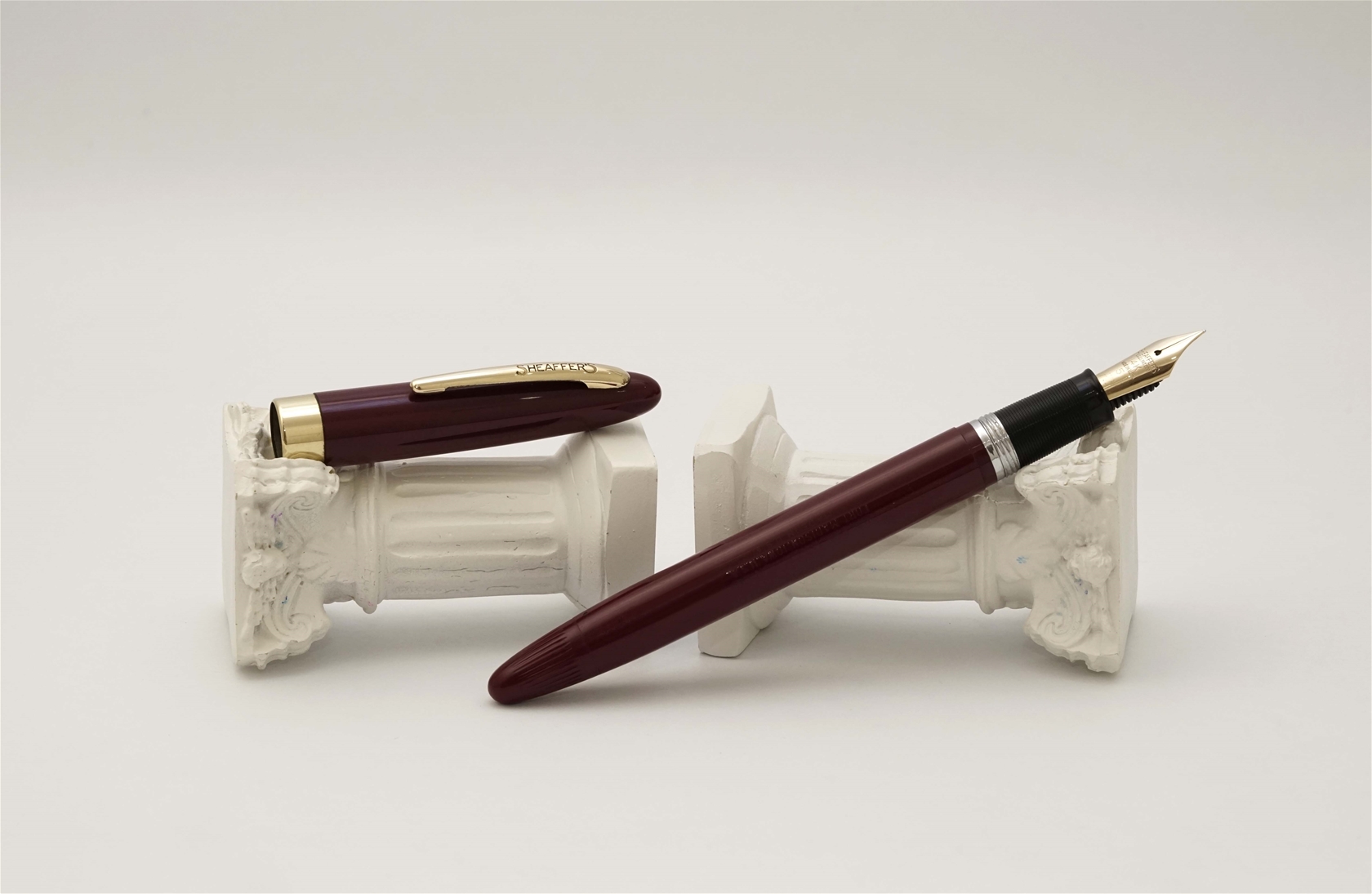 Bút máy Sheaffer Snorkel Touchdown Burgundy 14K F 