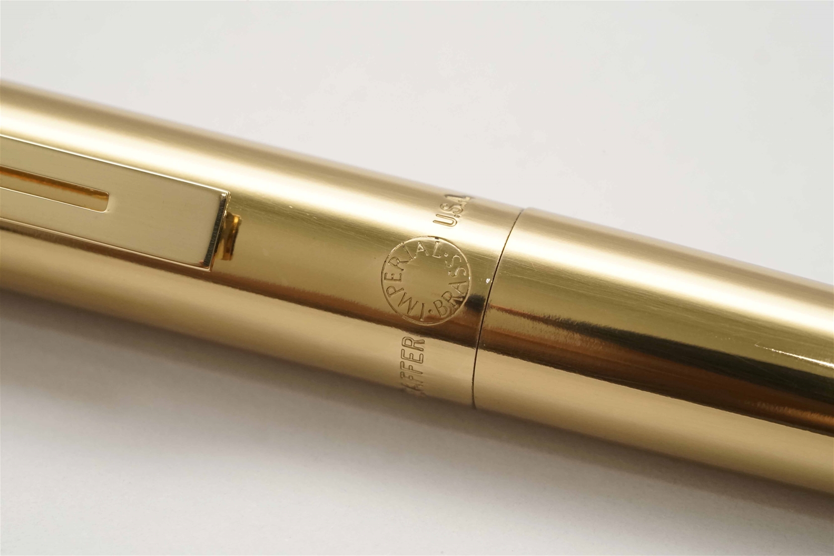 Bút máy Sheaffer Targa 1020 Imperial Brass 14K F