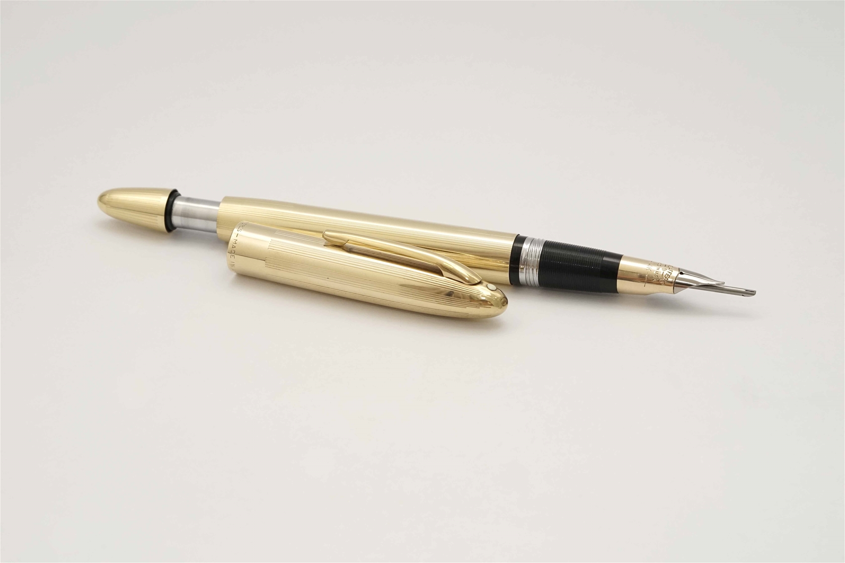 Bút máy Sheaffer Triumph Snorkel Touchdown Gold Filled 14K F