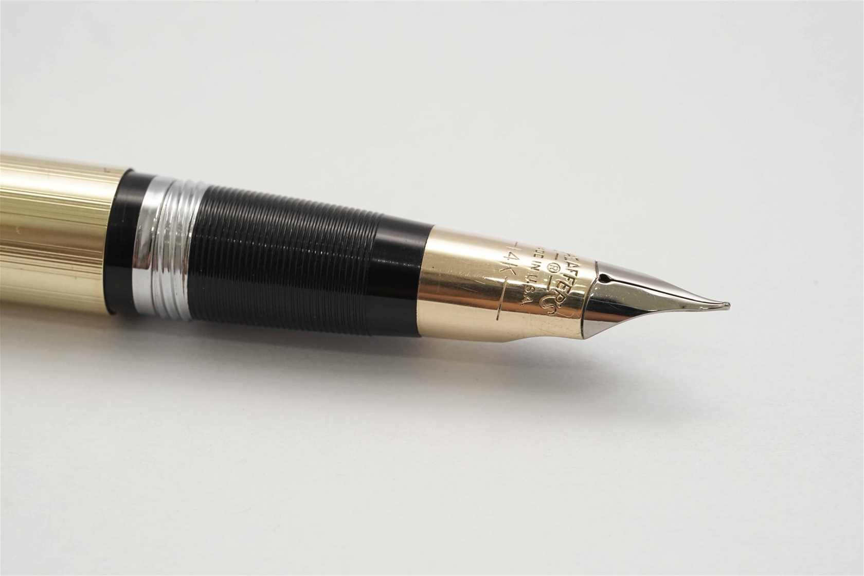 Bút máy Sheaffer Triumph Snorkel Touchdown Gold Filled 14K F