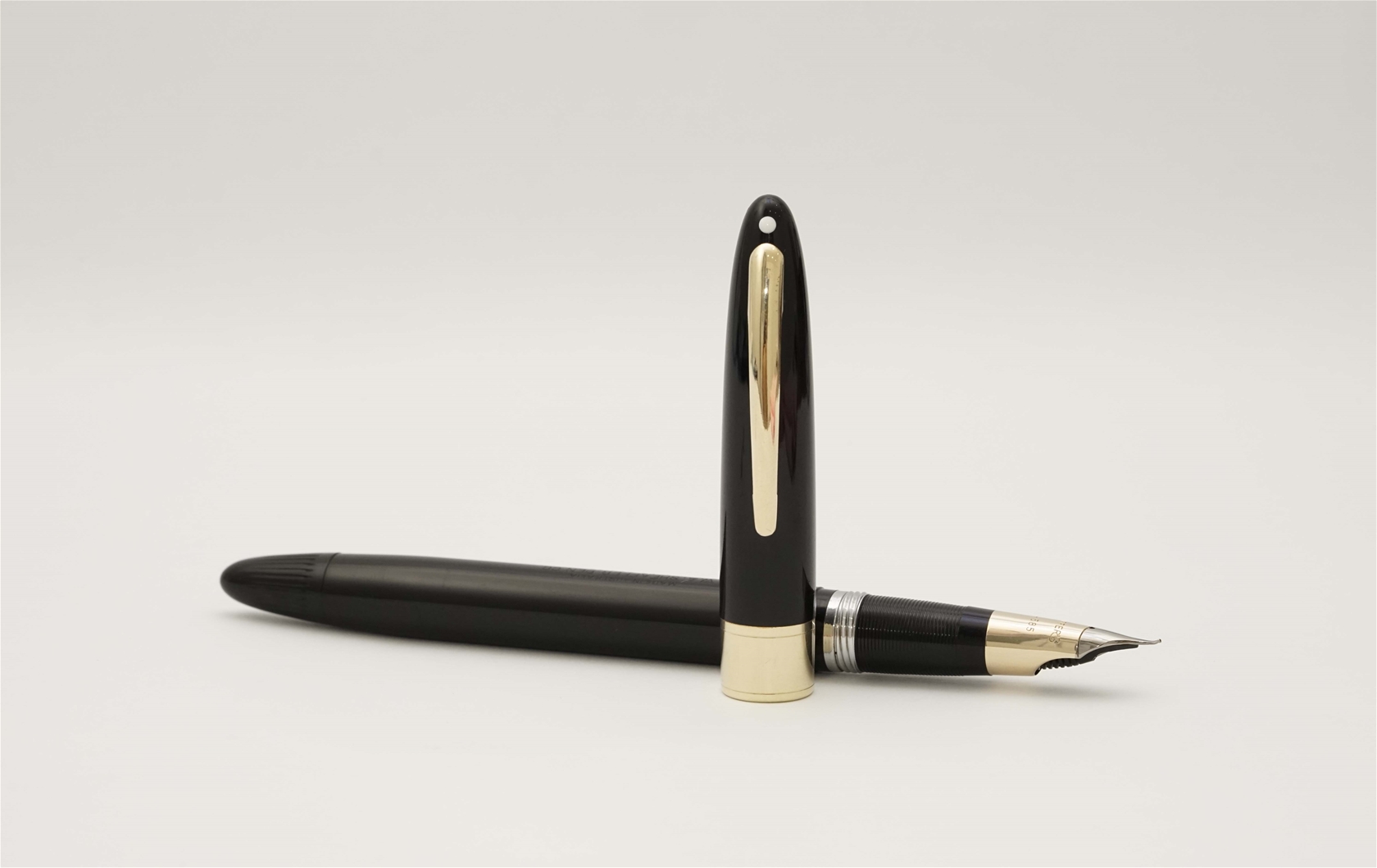 Bút máy Sheaffer Triumph Snorkel Touchdown Admiral Black 14K F