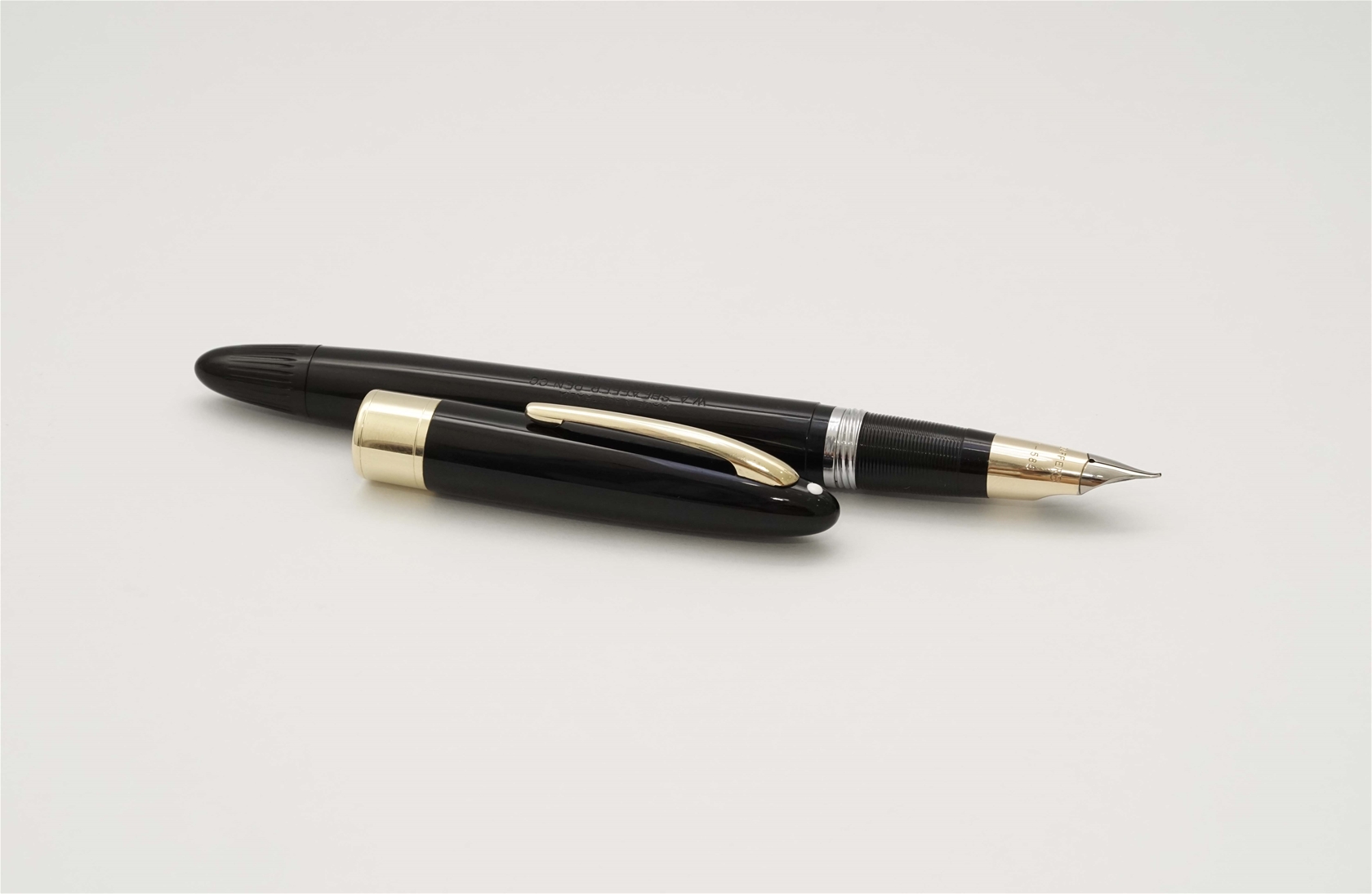 Bút máy Sheaffer Triumph Snorkel Touchdown Admiral Black 14K F