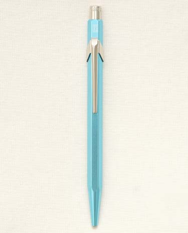 Bút bi Caran D'Ache 849 Claim Your Stlye Polar Blue Ballpoint Pen