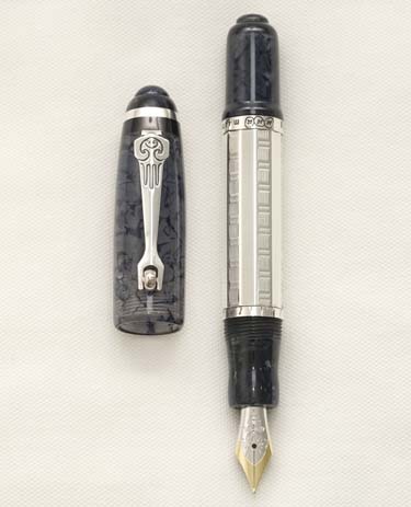 Bút máy Marlen 21 Eleganza Sterling Silver 18K F