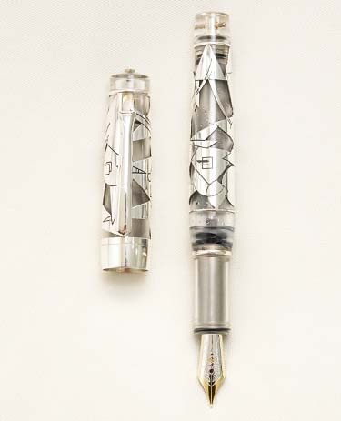 Bút máy Stipula Galileo Kandinsky Skeleton Limited Edition 18K F