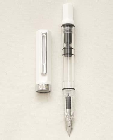 Bút máy Twsbi Eco White CT Steel F