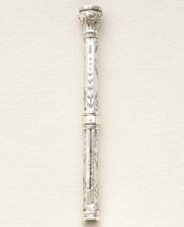 Bút chì Victorian Silver Propelling Pencil by William Vale & Son 