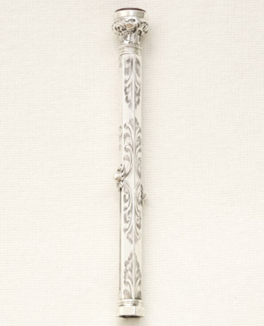 Bút Victorian Silver Sliding Dipping Pen & Propelling Pencil by William Vale & Son