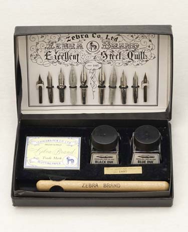 Set bút chấm mực Zebra Brand Dip Pen Set 10 Nib