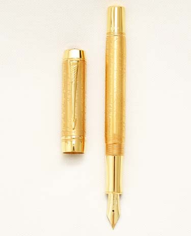 Bút máy Parker 2002 Duofold Accession Golden Jubilee Limited Edition 18K F