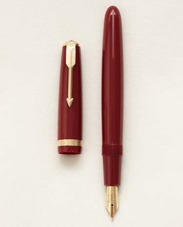 Bút máy Parker Duofold Aerometric Deep Red 14K M