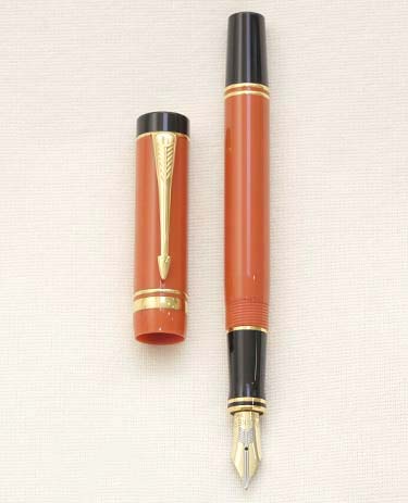 Bút máy Parker Duofold International Orange Special Edition 18K F