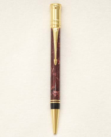 Bút bi Parker Duofold Red Marble GT Ballpoint Pen