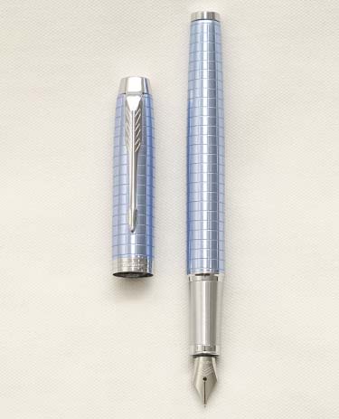 Bút máy Parker IM 2017 Premium Blue CT Steel F