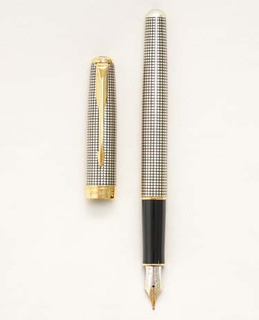 Bút máy Parker Sonnet Cisele Sterling Silver 18K B